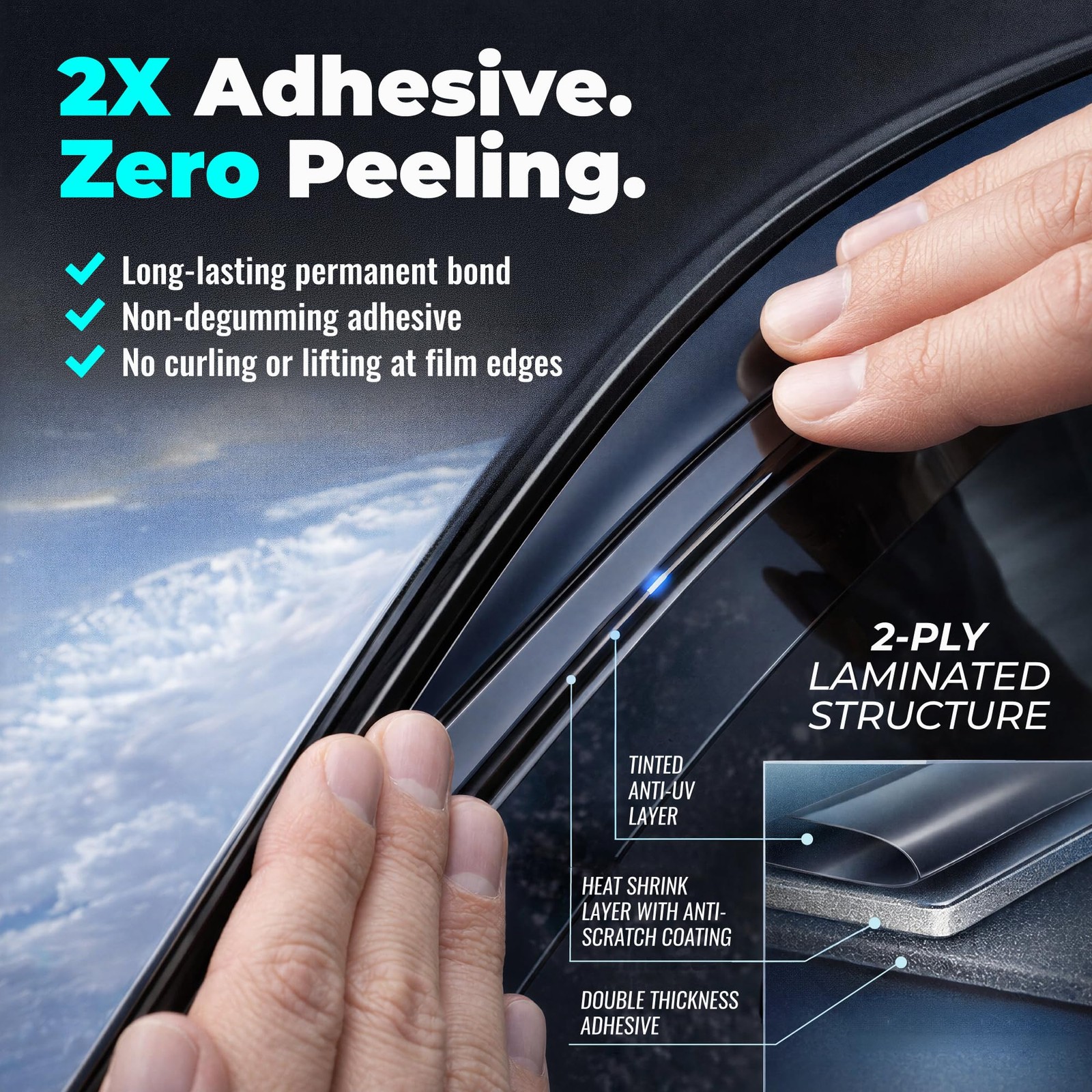 BLACKGLASS IX® Professional Window Tint Film Tinting Roll for Car, Van & Vehicle