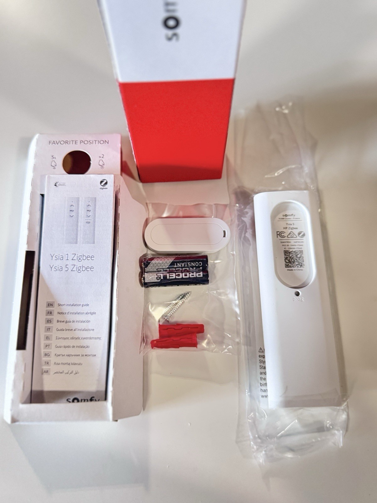 SOMFY YSIA 5 HP Zigbee Motor – Heavy Duty Smart Shade/Blind Automation