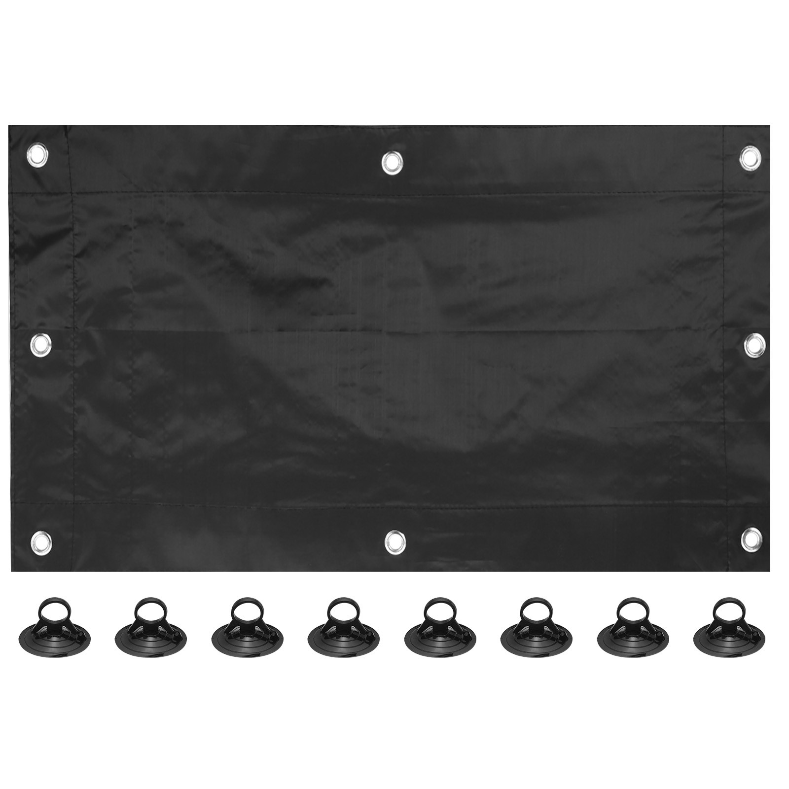 Nursery Blackout Curtain, 47″ x 38″ with Suction Cups for Nursery Bedroom
