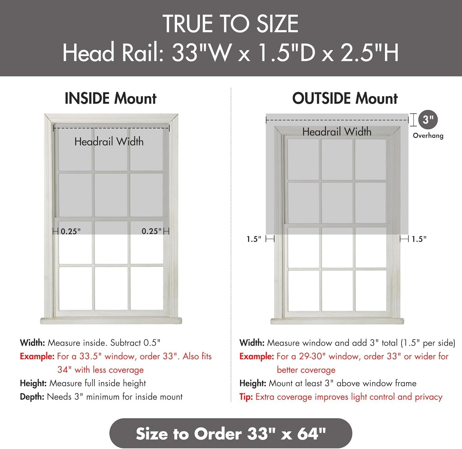 Madison Park Galen Cordless Roman Shade, 27″W x 64″H, Sheen Grey NEW