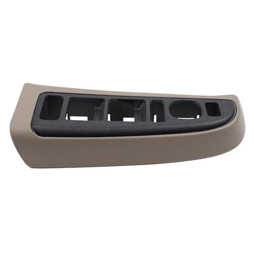 Front Driver and Passenger Side Window Switch Bezel Medium Neutral for Chevy