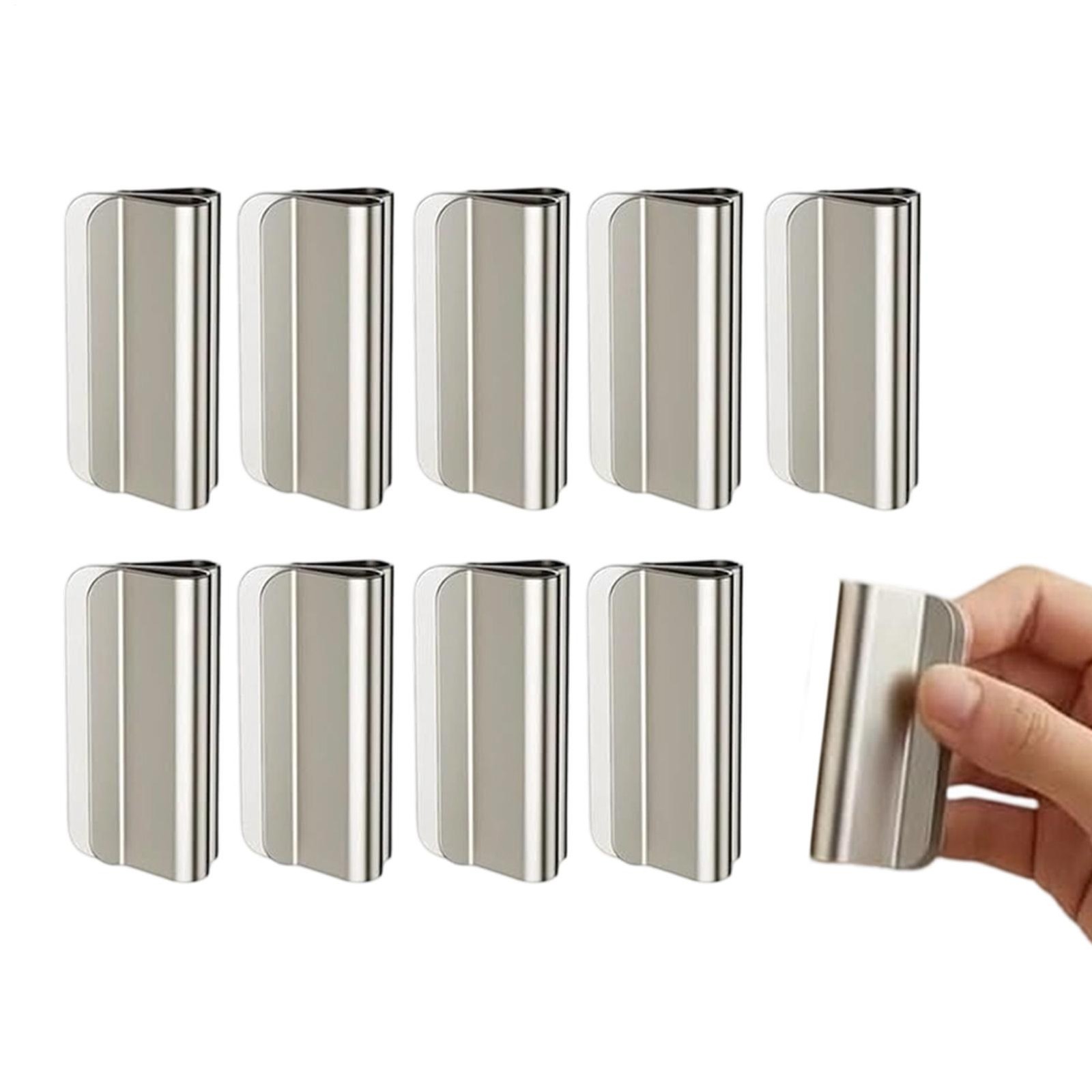 10Pairs Curtain Magnets Closure, 2026 New Magnetic Curtain Clips – Hold Curtains