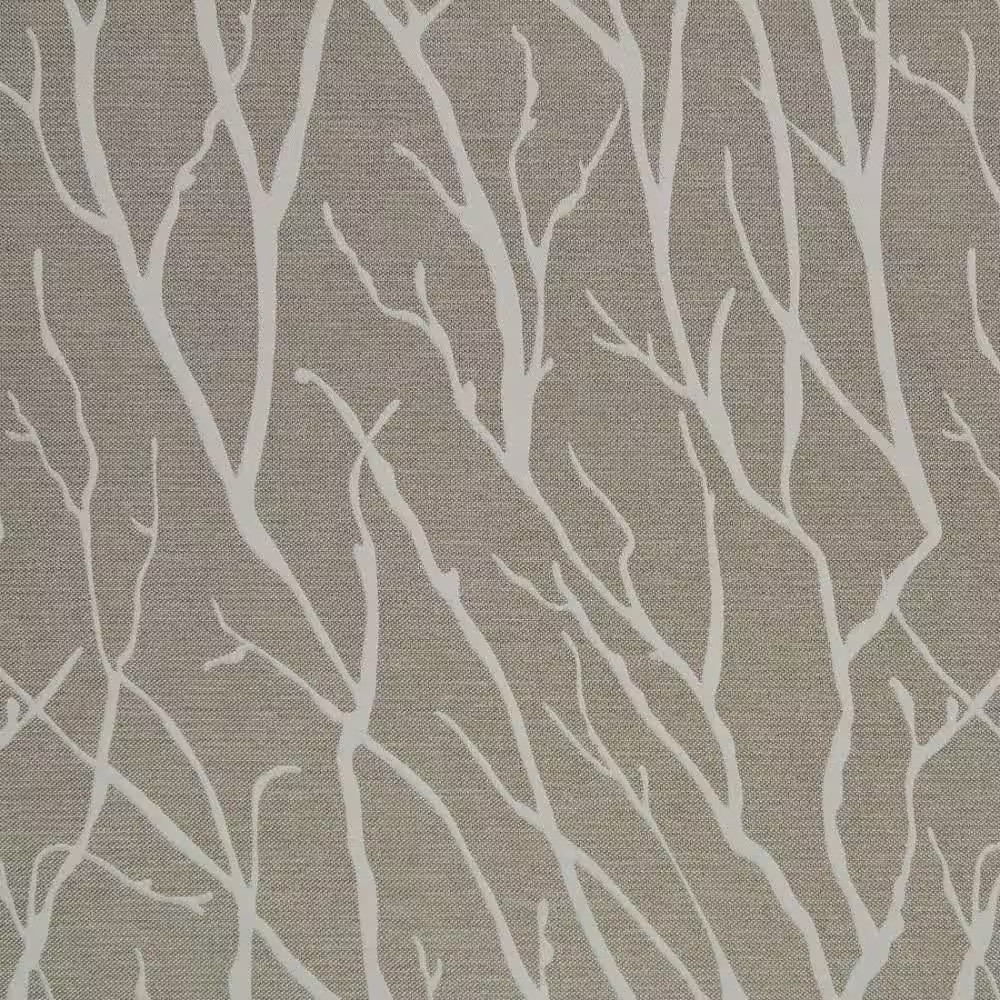 Forest Hill Patio Natural Nature Woven Room Darkening Grommet Top Curtain, 108 I