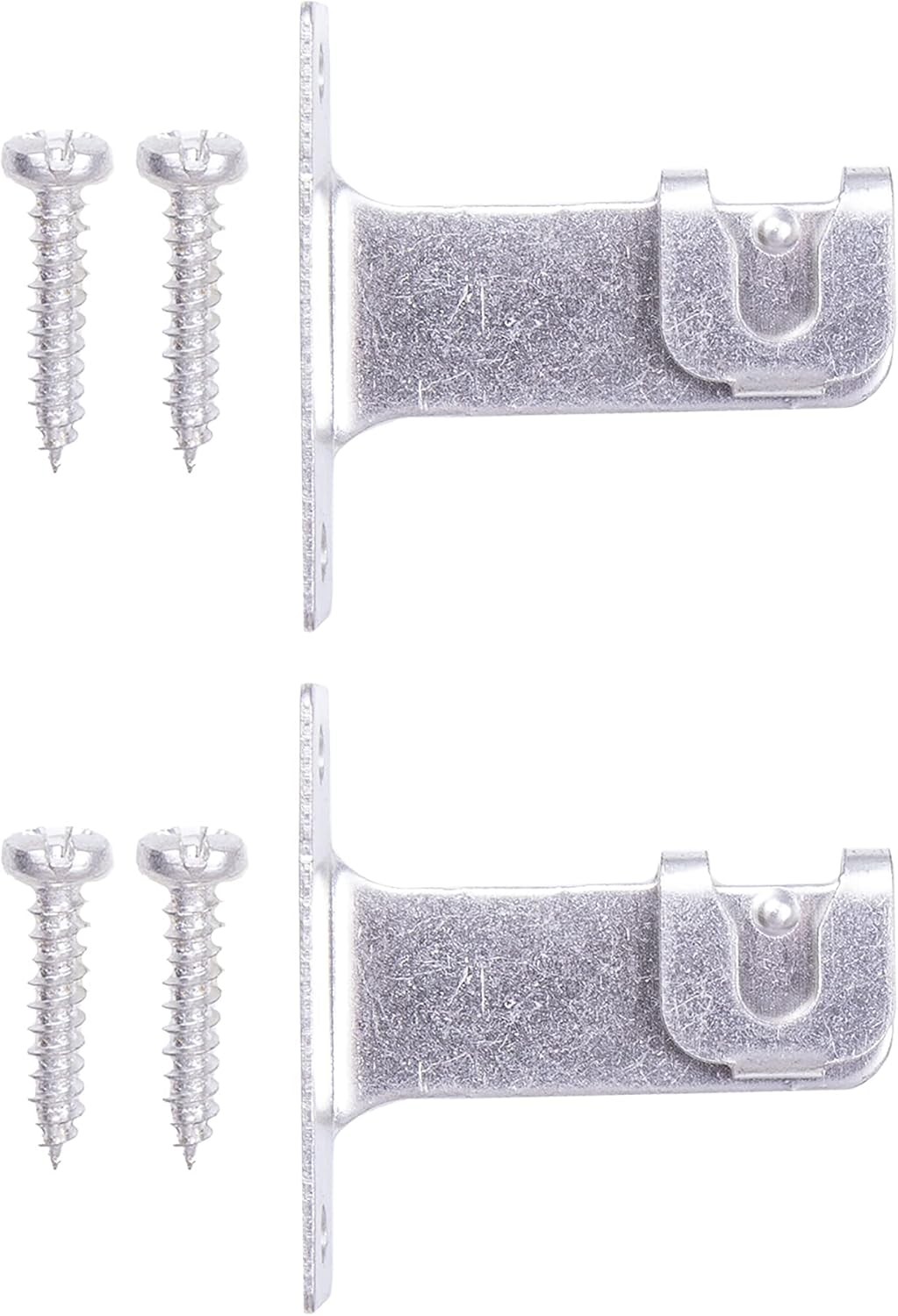 28-48 in. Adjustable Petite Round Sash Rod 7/16 in. Diameter White Set of 2