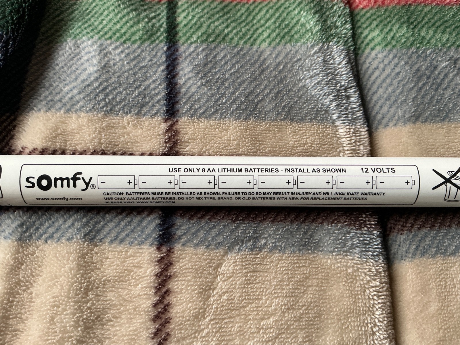 Somfy Battery Wand (8) AA Lithium