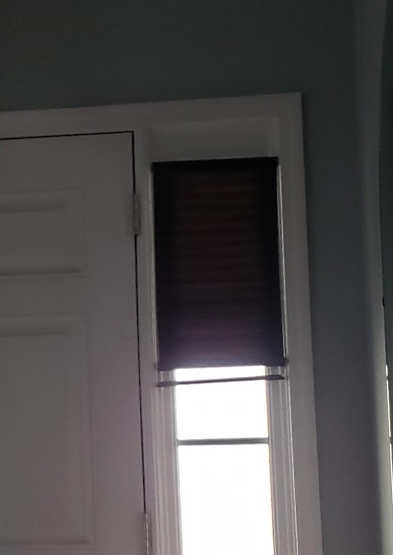 Thin Shade Ready RV Entry Door Window Lippert Prepped 12”x21” Pleated Blinds