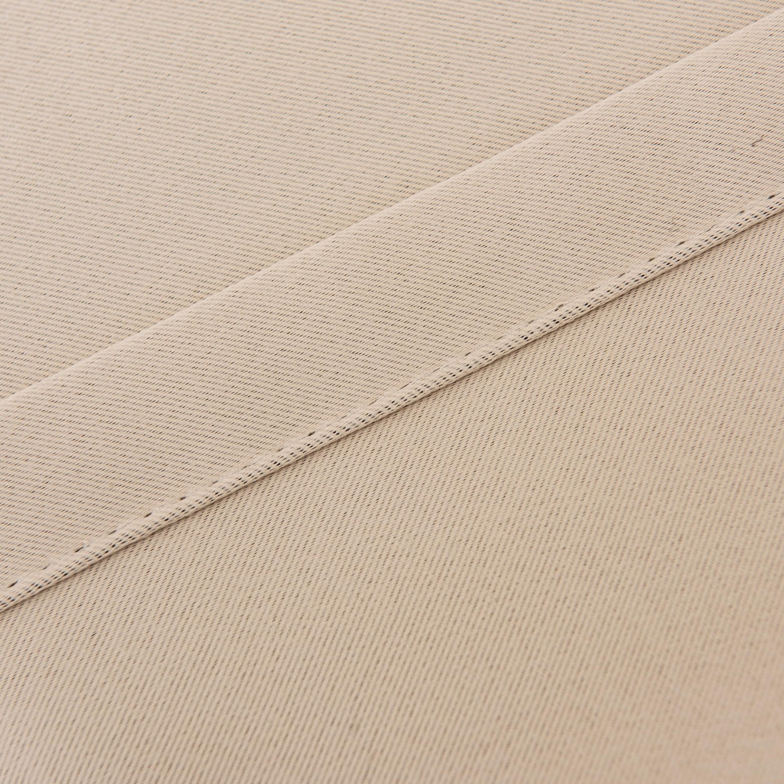Inlinas 52 X 84 Inches Beige Blackout Curtains – Tab And Rod Pocket