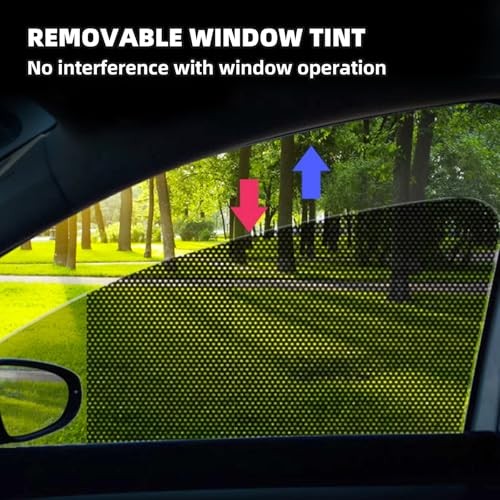Car Side Window Sunshade Film – Removable Tint for Car 28″L*20.5″W (4 PCS)