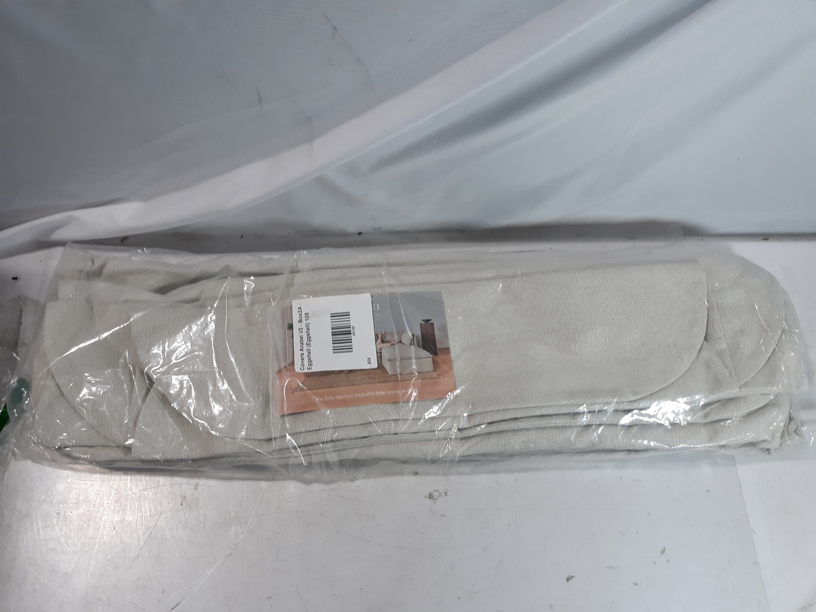 Bemz Anabel V2 Sofa Cover Eggshell (Box2A) – Machine Washable