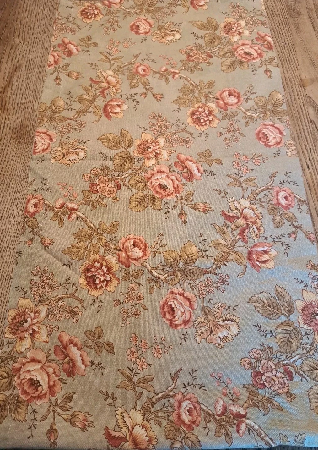 Vintage Handmade Cottagecore Boho Style Rod Pocket Valance – 13.5″ x 50″