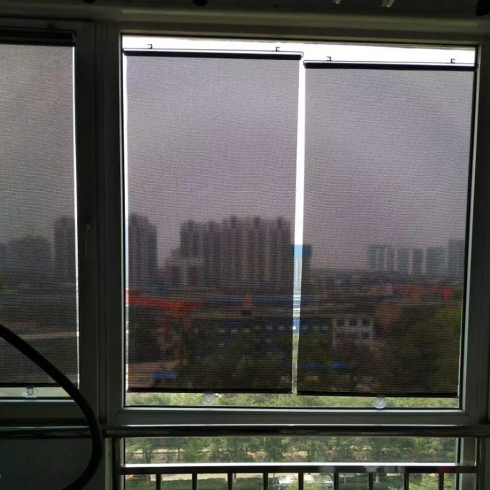 1PCS Temporary Blind Shade with Suction Cups Portable Window Cover Curtain fo…