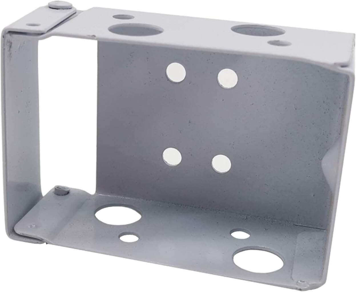 6PCS 2Inch Blind Brackets Low Profile Box Mounting Bracket for Window Blinds Wh