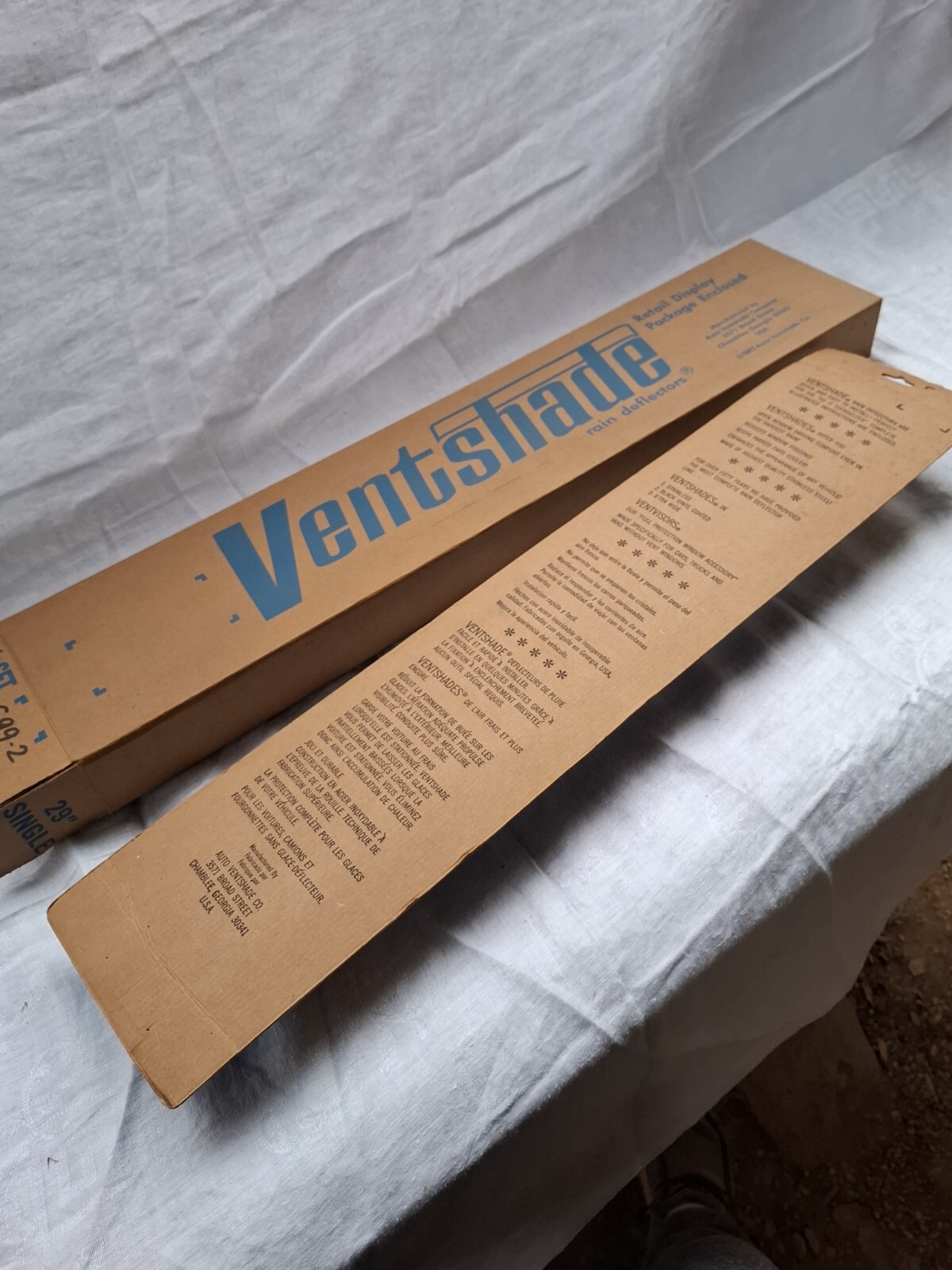 Vintage NOS G99-2 Ventshade Rain Deflectors Chevrolet GMC Pick up Truck 1988