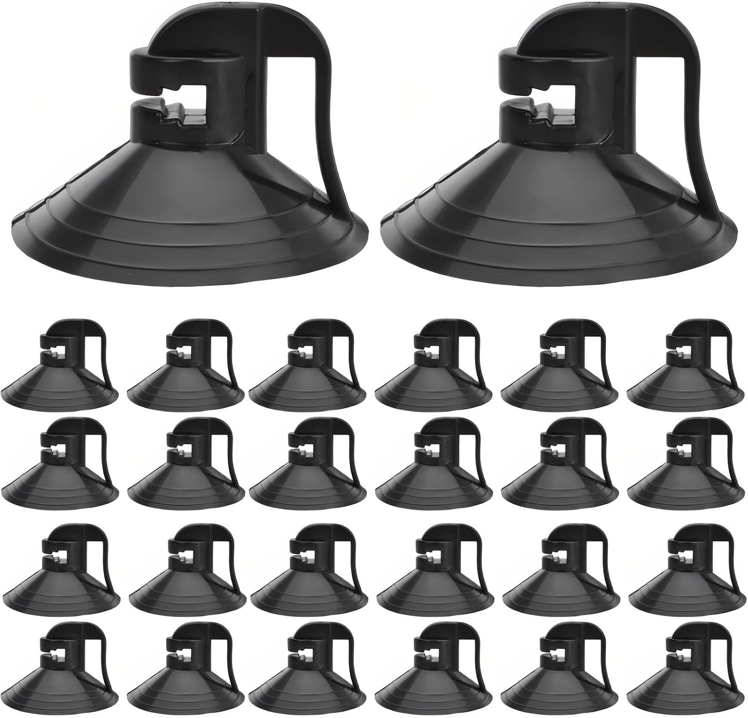 Reusable 24Pcs Car Window Suction Cups – Easy Install Shades for Sun Protection