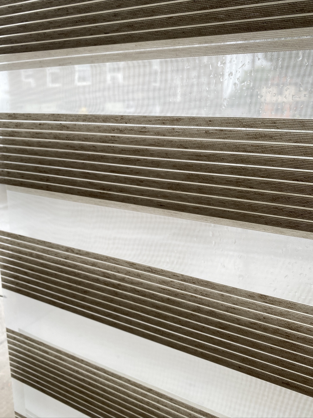 Levolor Banded Cordless Roller Window Shades/Blinds Gray 46-3/4″ W x 57-1/2″ L