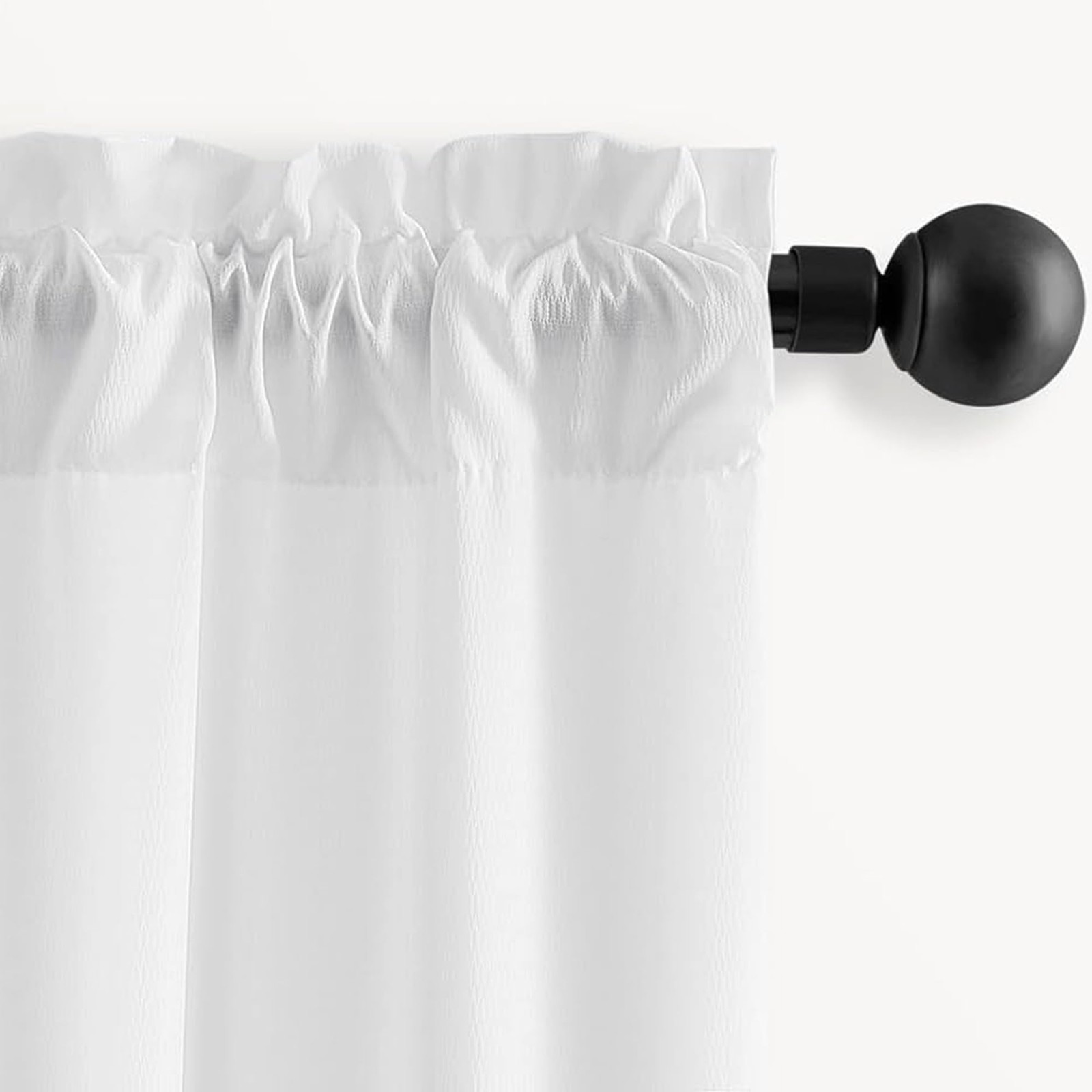 Patio Screen Non-See-Through Outdoor Curtains Waterproof Sheer Lightweight Dr…