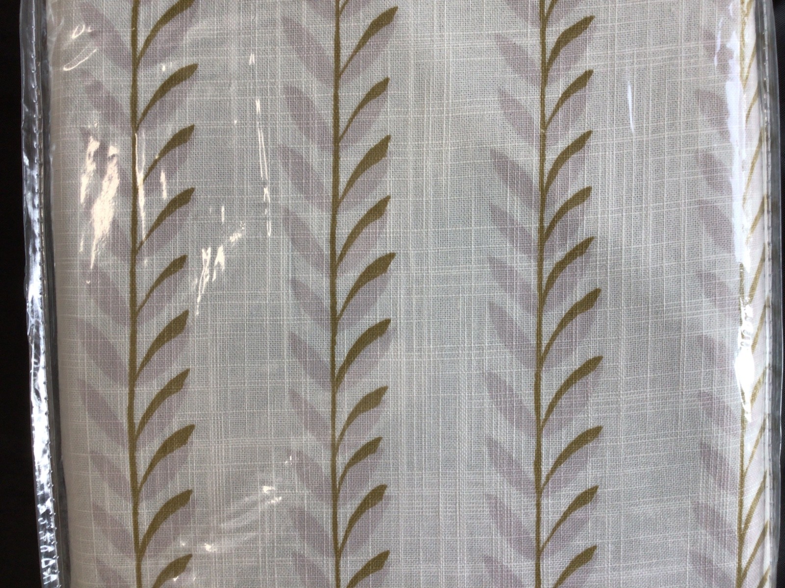 2 WEST ELM JOSEPH ALTUZARRA VINES STRIPE BO CURTAINS 48” x 108” NEW NO TAGS