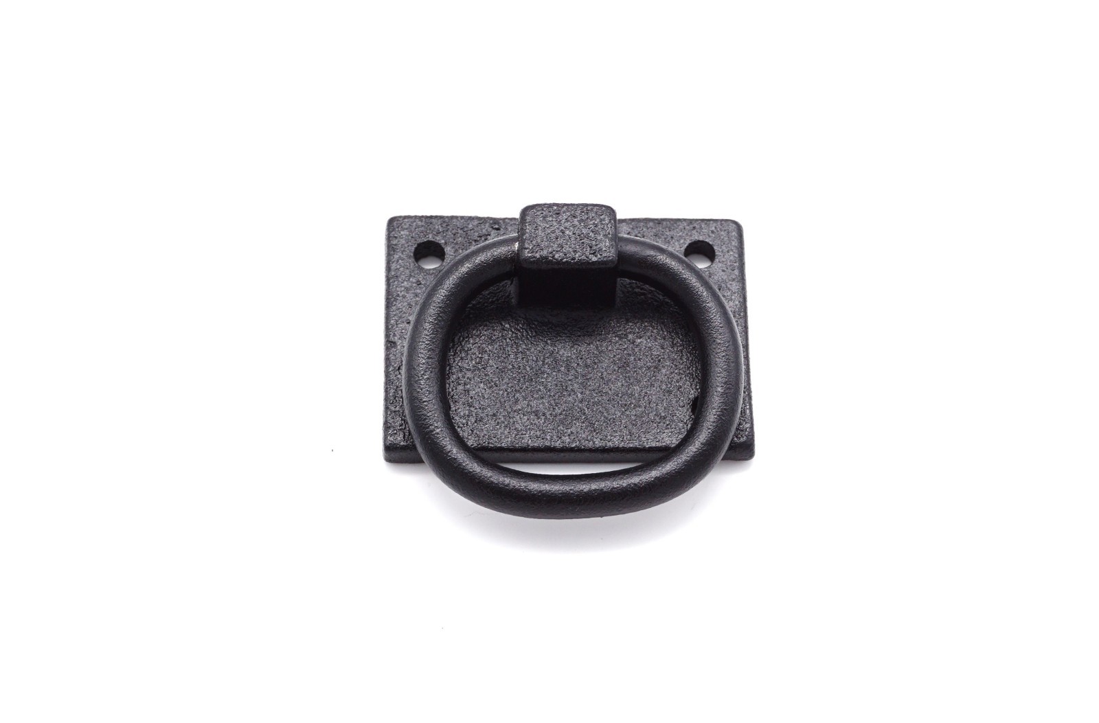 2″ Black Iron Ring Pull Antique Black Cast Iron Ring Pull Shutter Ring Pull