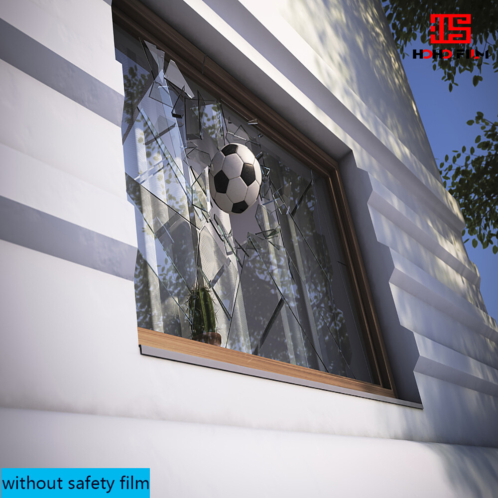 2MIL/4MIL Safety Window Film Shatter Proof Glass protection Home tint HOHOFILM