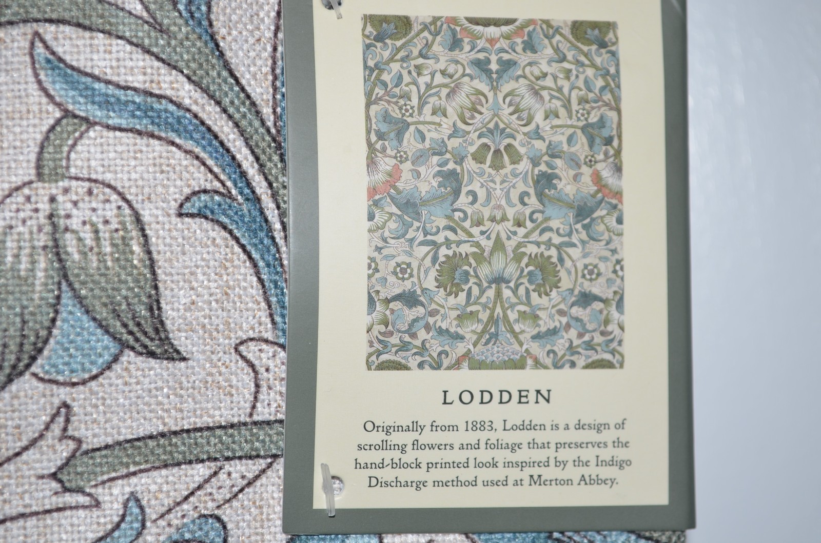Morris & Co. 2pc BLACKOUT LODDEN Window Curtains 50” X 96” Panel