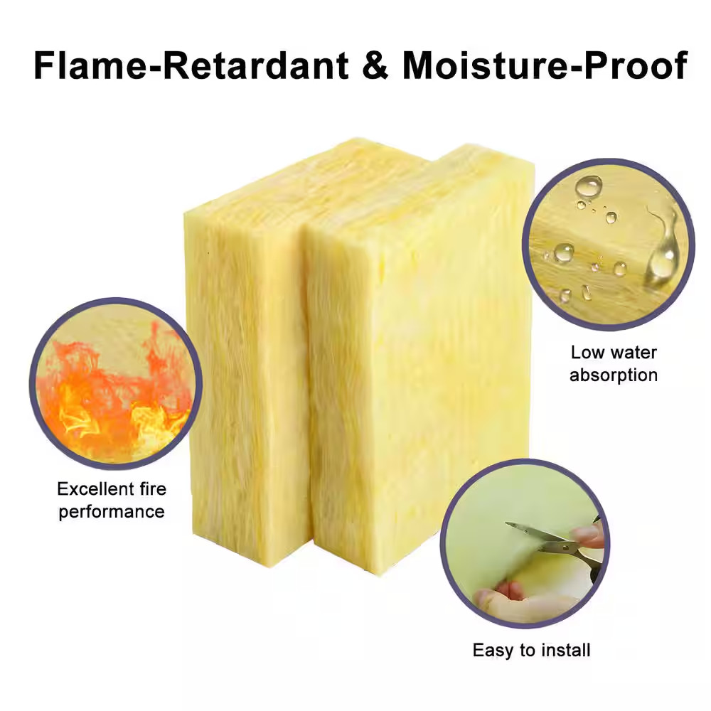 24 In. X 25 Ft. Fiberglass Insulation Roll for Outdoor/Indoor Freezing Weather,