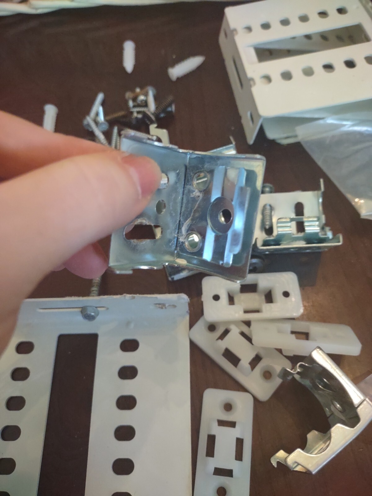 Lot Of Brackets And Nails