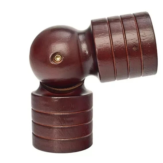 Kirsch Wood Trends Swivel Socket 5606EG 083 Mahogany for use with 1 3/8″ Pole