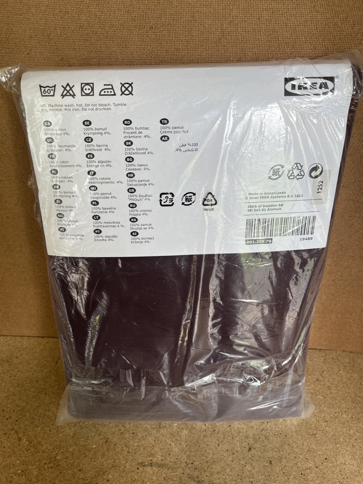 IKEA Merete Room Darkening Curtains 57×98″ Purple 001.209.79 – 2 Panels C51
