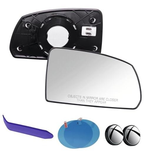 EAP Passenger Side Mirror Glass Compatible With Kia Rio 2006 Passenger – Heated