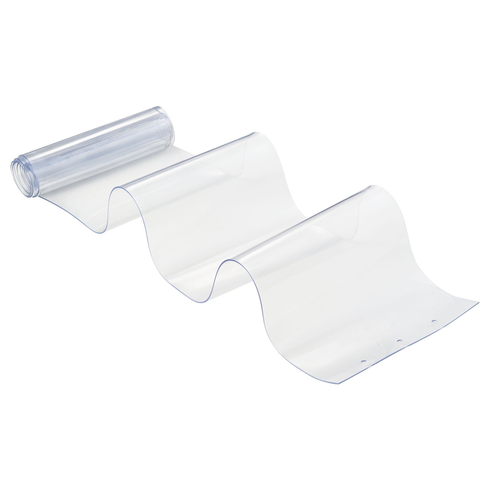VEVOR 10 PCS PVC Strip Curtain 84 x 60 x 0.08 in Smooth Plastic Door Strips