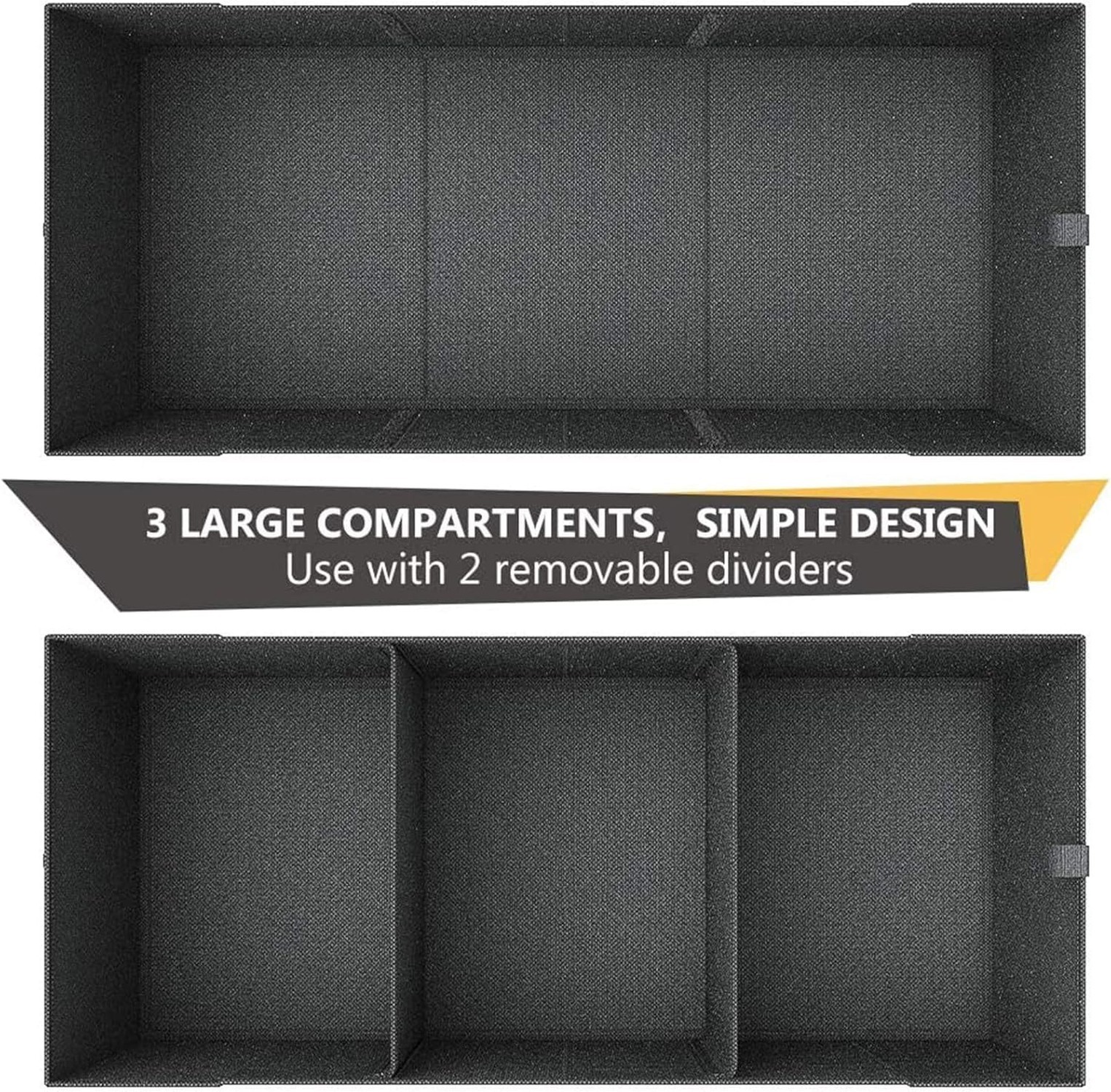 MIU COLOR Trunk Organizer for SUV, Collapsible Car Organizer with 12 Pockets,…