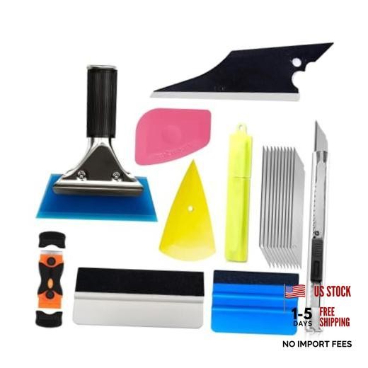 Mandark Car Window Tint Kit, Vehicle Glass Protective Film Wrapping 18PCS