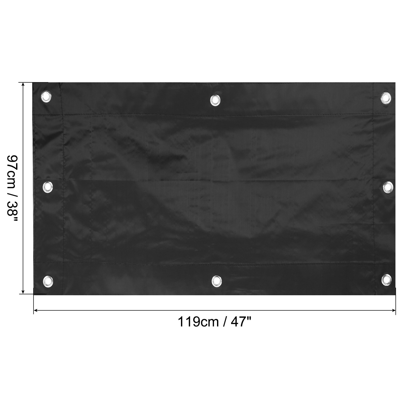 Nursery Blackout Curtain, 47″ x 38″ with Suction Cups for Nursery Bedroom