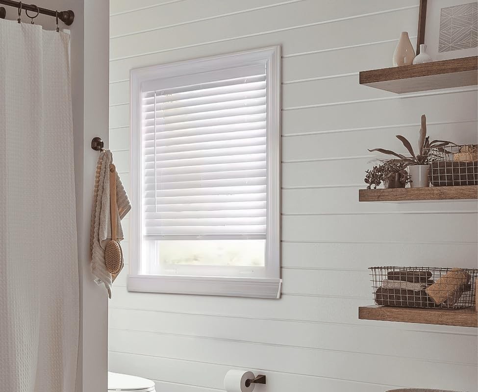 Cordless Light Filtering Cellular Window Shades Snow Drift 48.375″ W x 48″ L