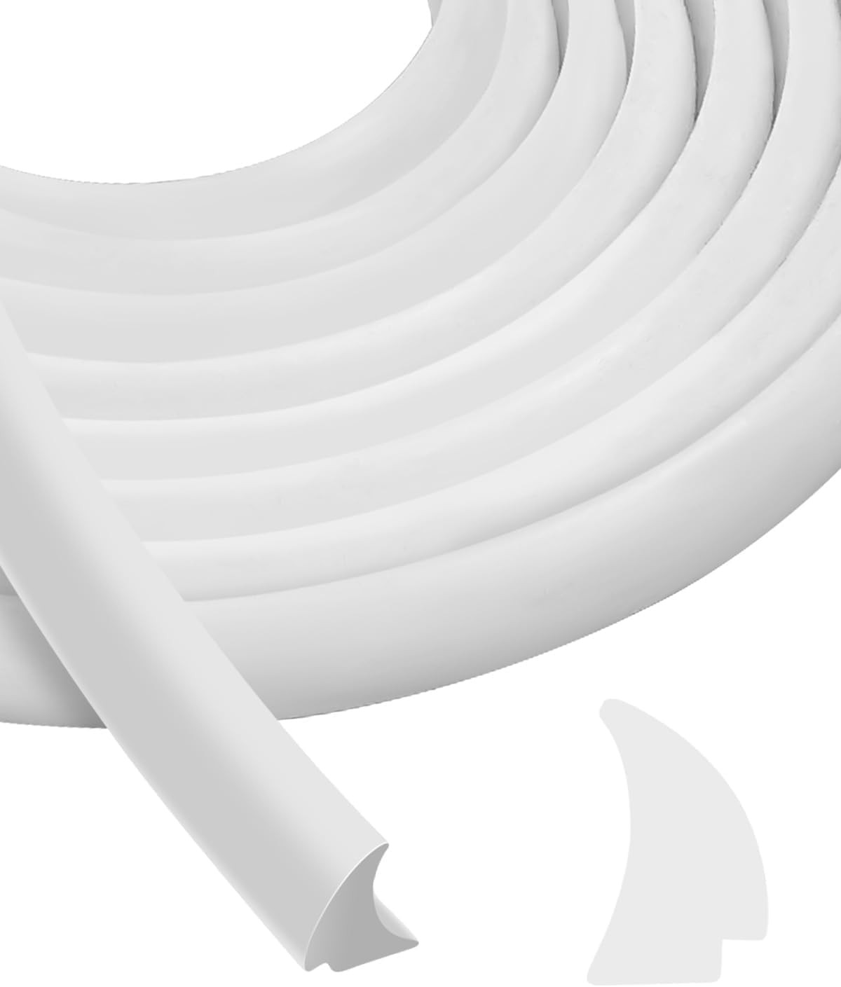 Silicone Rubber RV Window Seal 1/2” X 1/4” White Waterproof Car Stationary Win
