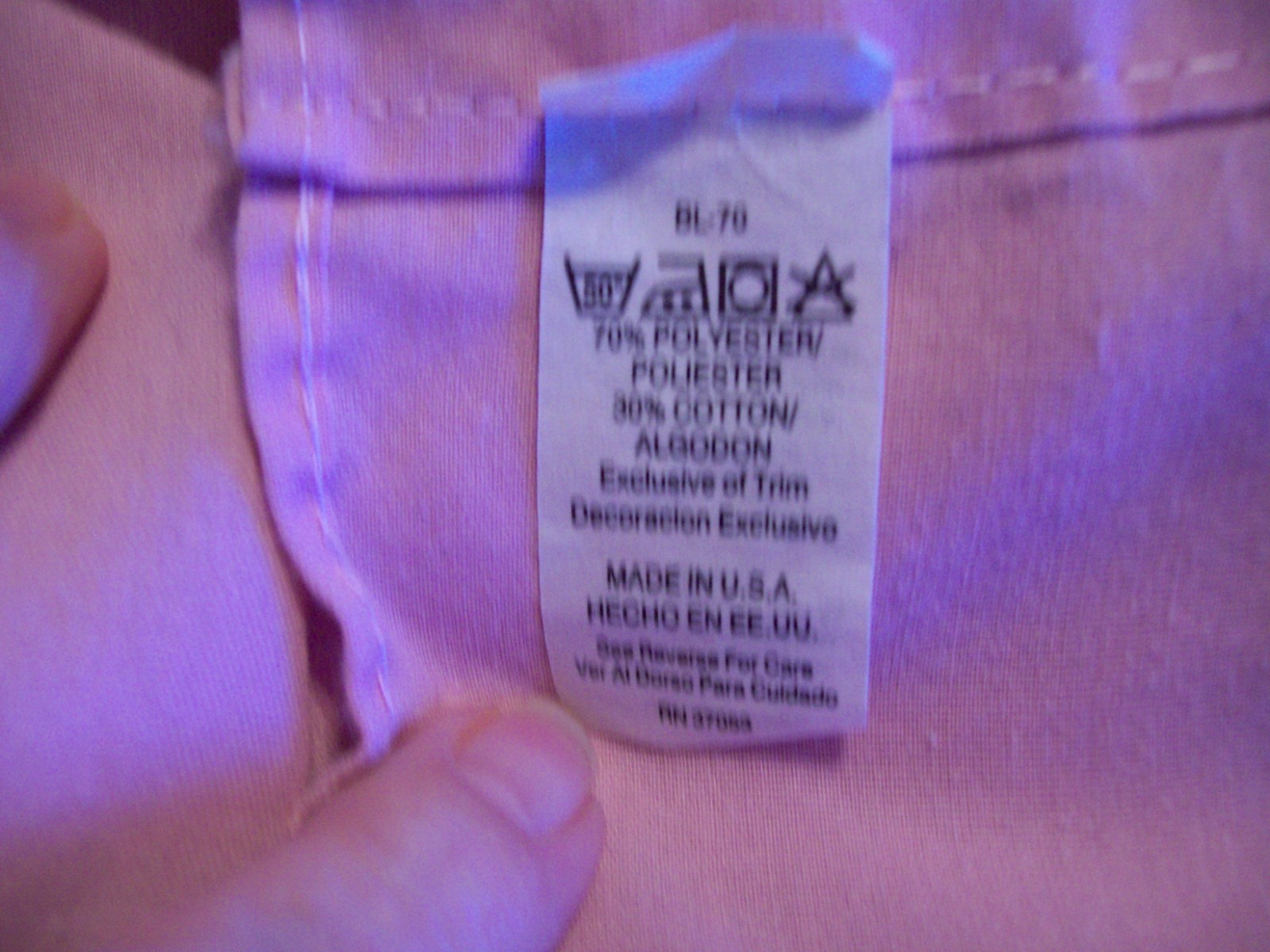 Pink Swag Curtains W/Ruffles