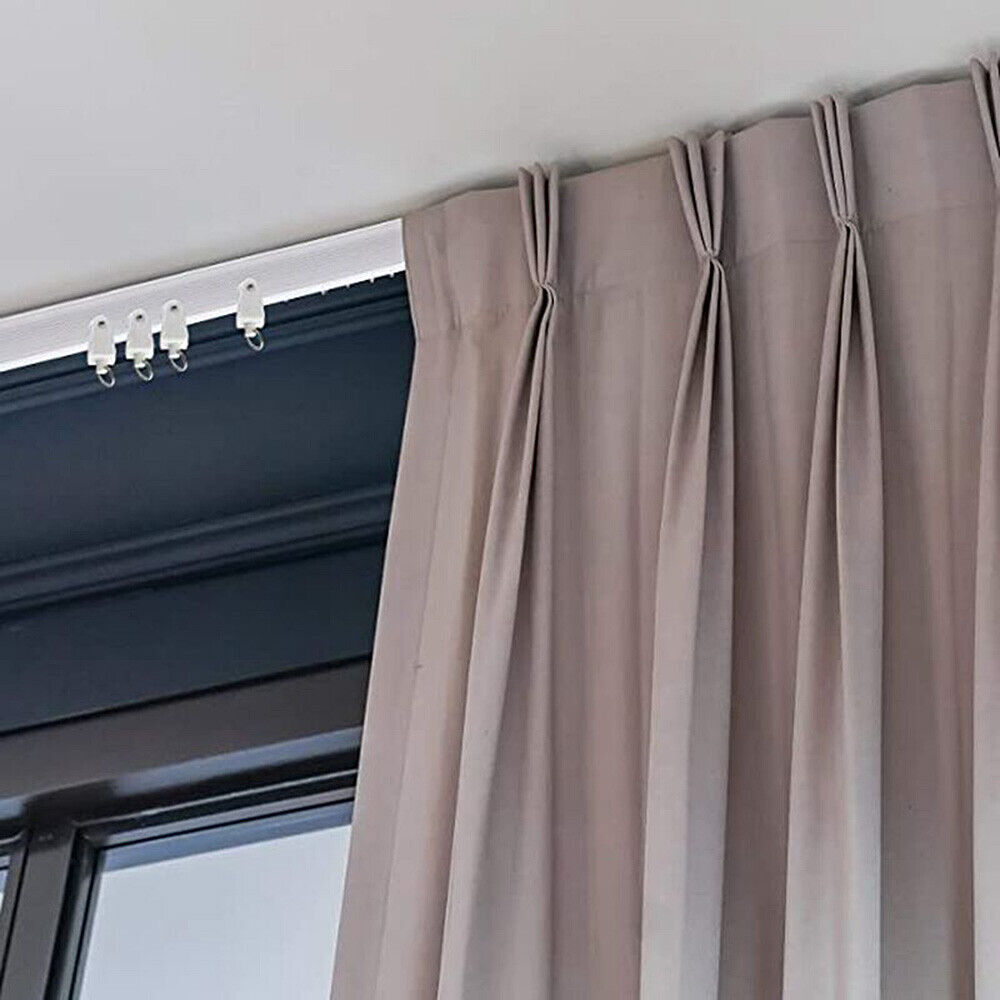 Ceiling Curtain Track Window Rod Pole Rail System Flexible Track Mount US STOCK