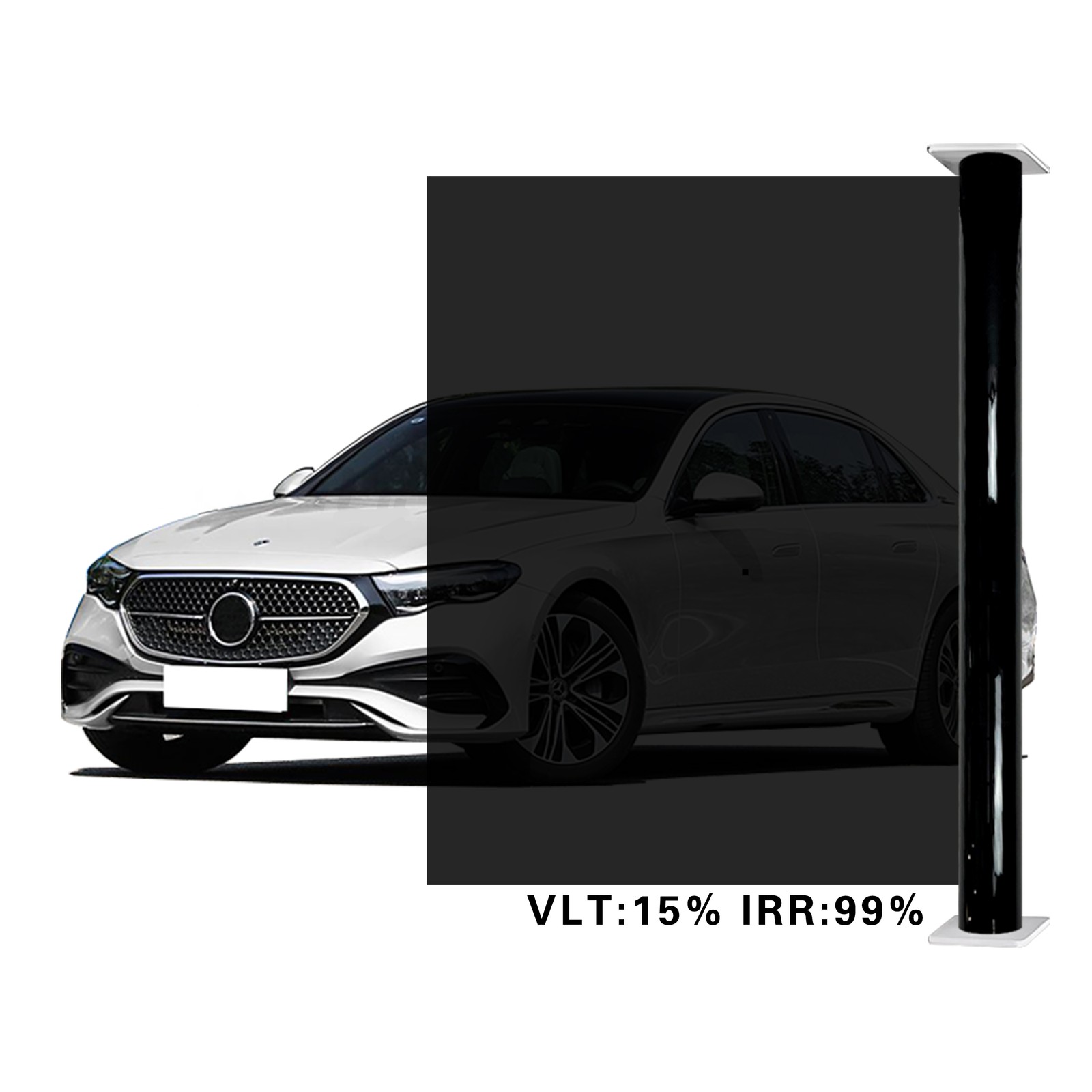 1-50% VLT Car Window Tint Film Roll for Car Home & Office – 20″ x 10FT/20FT USA