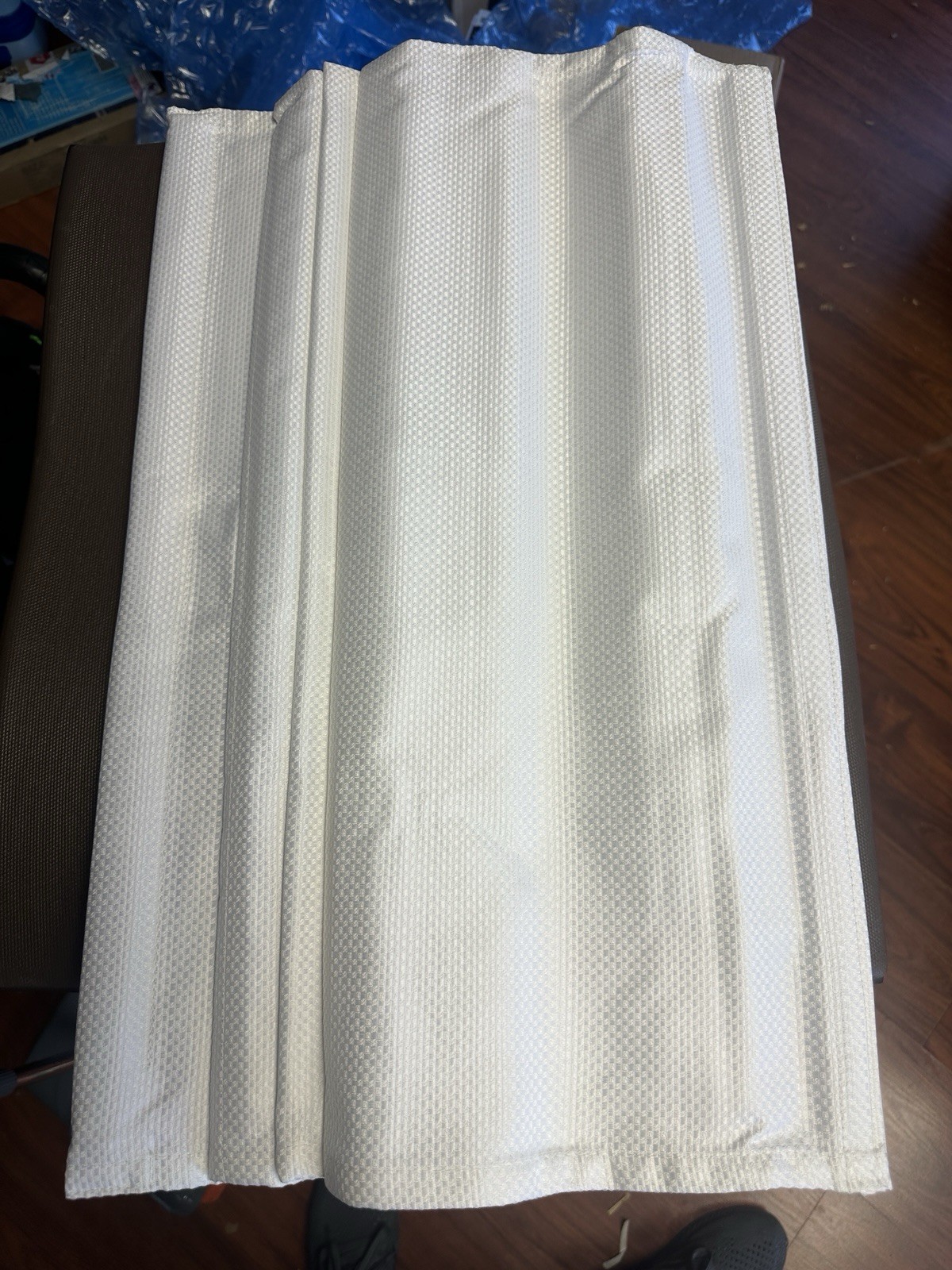 ECLIPSE LANE CORDLESS ROMAN SHADES FOR WINDOWS X 23 IN WIDE X 64 IN LONG – WHITE