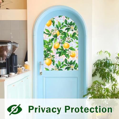 Stained Glass Window Film Rainbow Privacy Static Cling UV Block Easy DIY Home