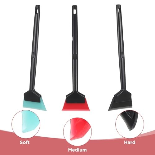 6Pcs Window Tint Tools, Mini Squeegee Kit, Small Quarter Window Tint Squeegee,