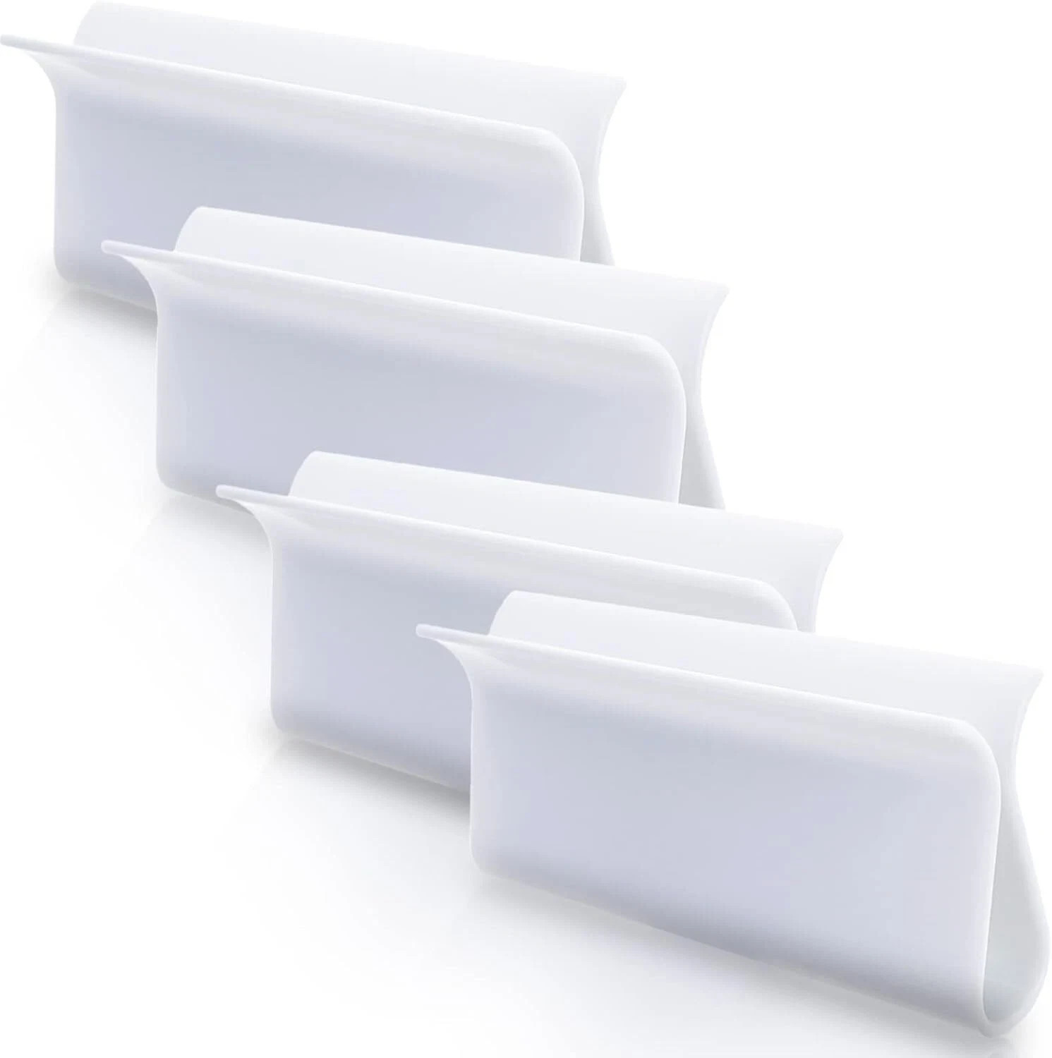4 Pieces Roller Shade Pulls, Window Pulls Blinds Cordless White