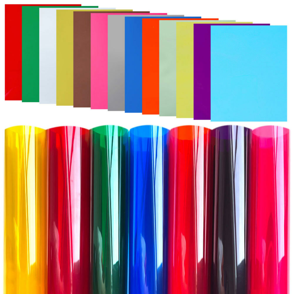 13pcs 20x30cm Bundle Window Film Stained Glass Decor Uv Window Sticker Vinyl DIY