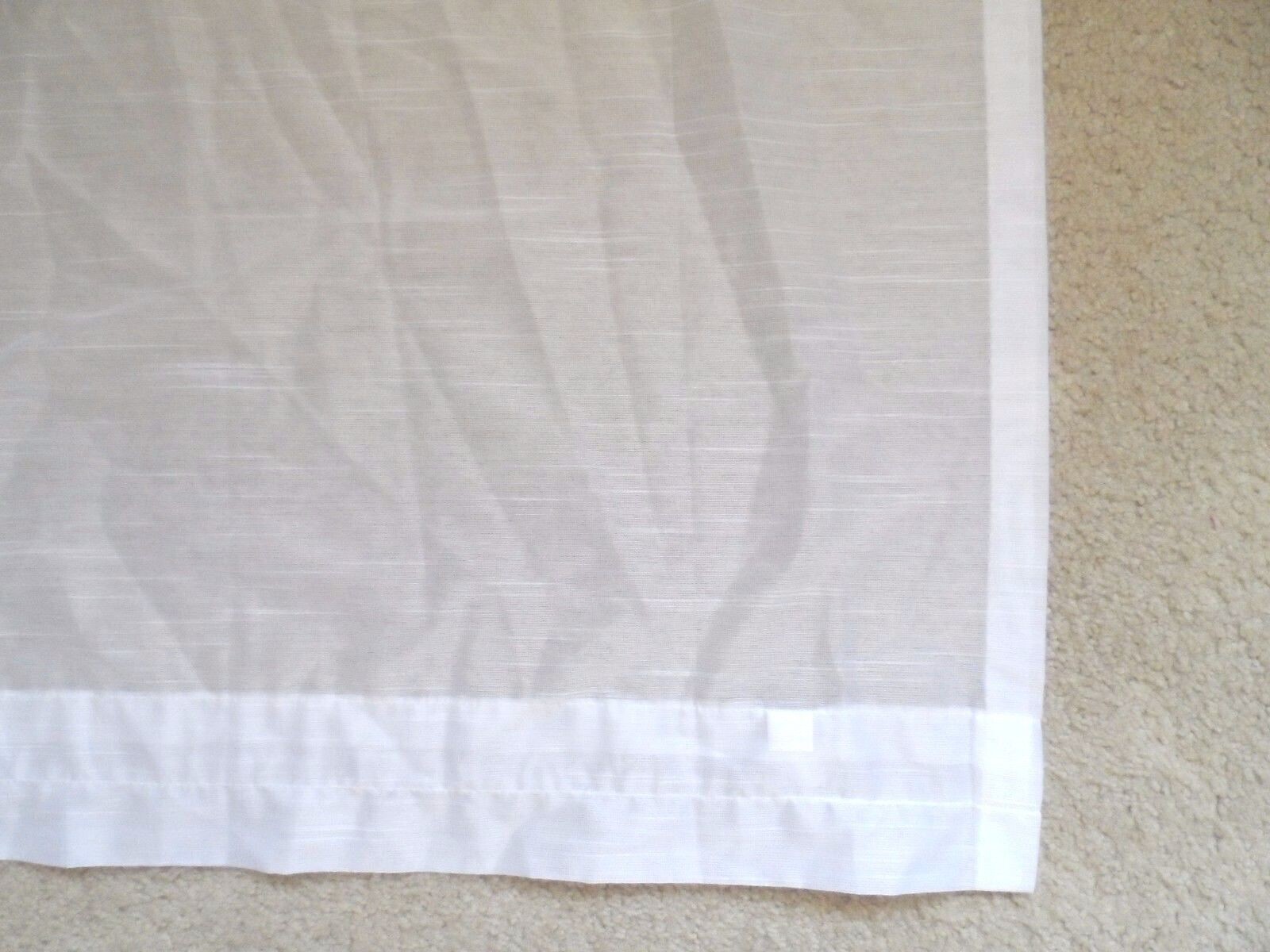 One Window Panel – Size: 60″ W x 63″ L – White