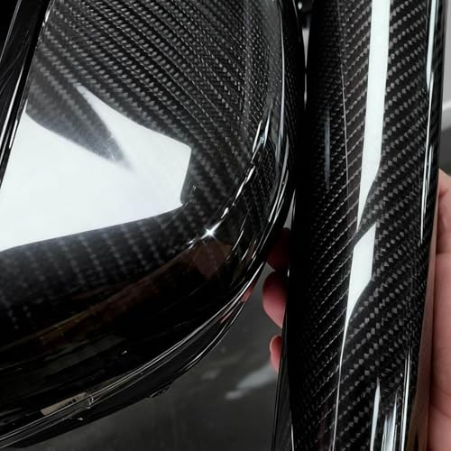 Car Vinyl Wrap 1ft x 5ft – Air Release, Scratch Resistant, Waterproof Black