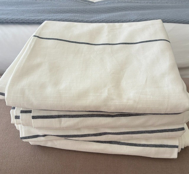 Ballard Designs Bowen Curtains, Never been used, no packaging, 50″x96″, 2 panels