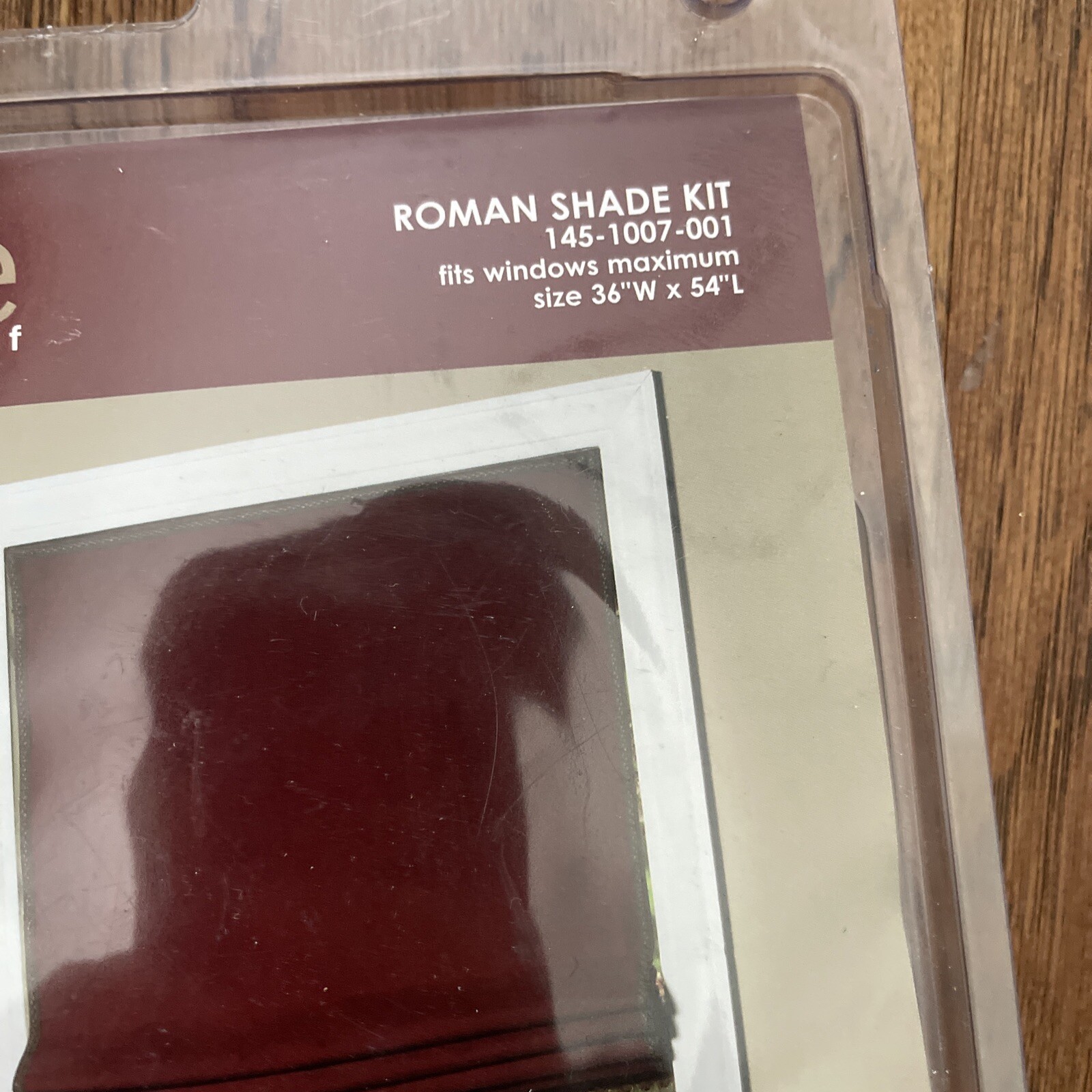 WRIGHTS Roman Shade Kit 36″ W X 54″ L “My Home”Improvement Window Treatment NIP