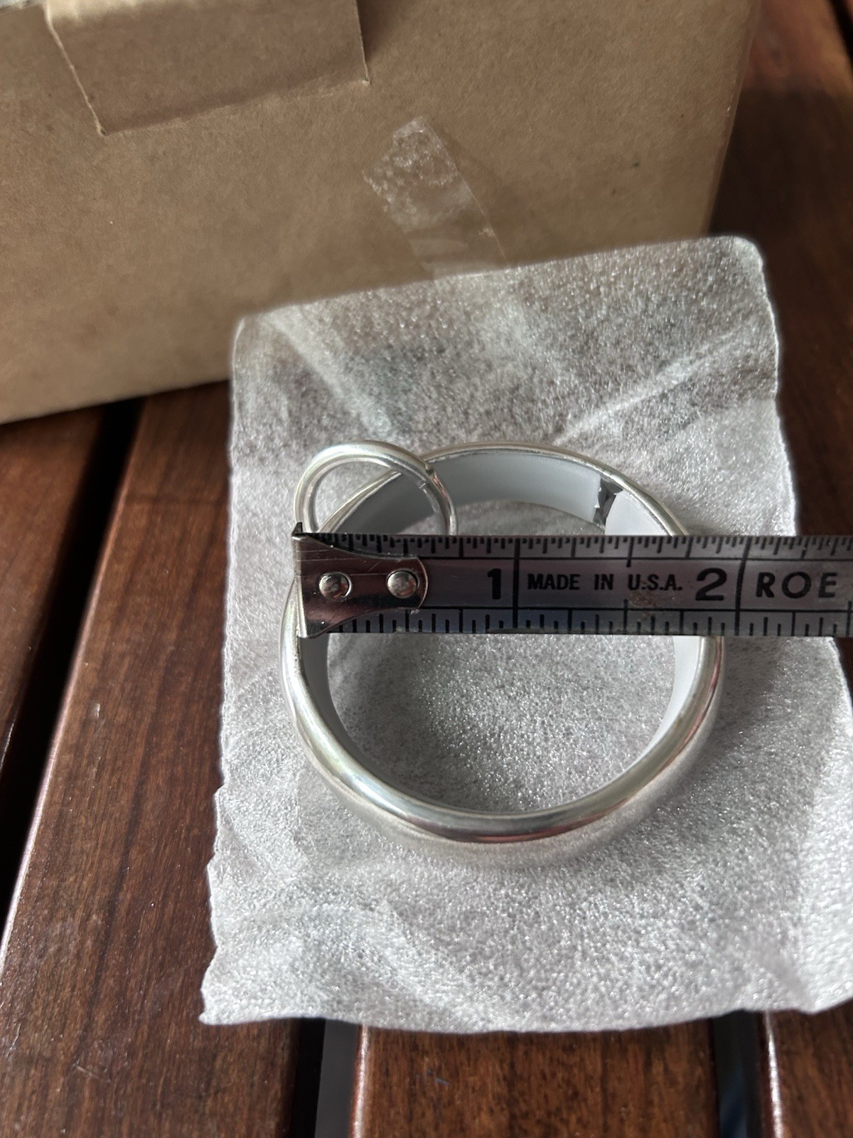 RH Restoration Hardware LOOP Curtain Rings Set of 7 Estate Silver Finish