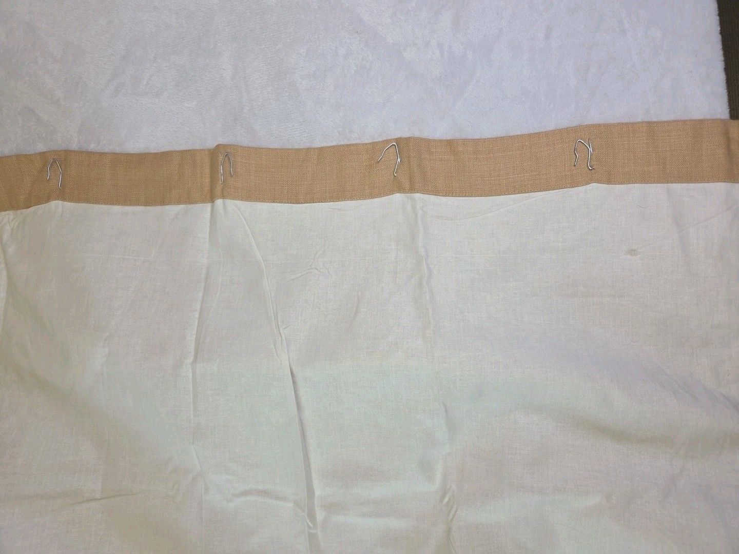 RESTORATION HARDWARE Belgian Textured Linen 50×96 Drapes Curtains Straw Choose #