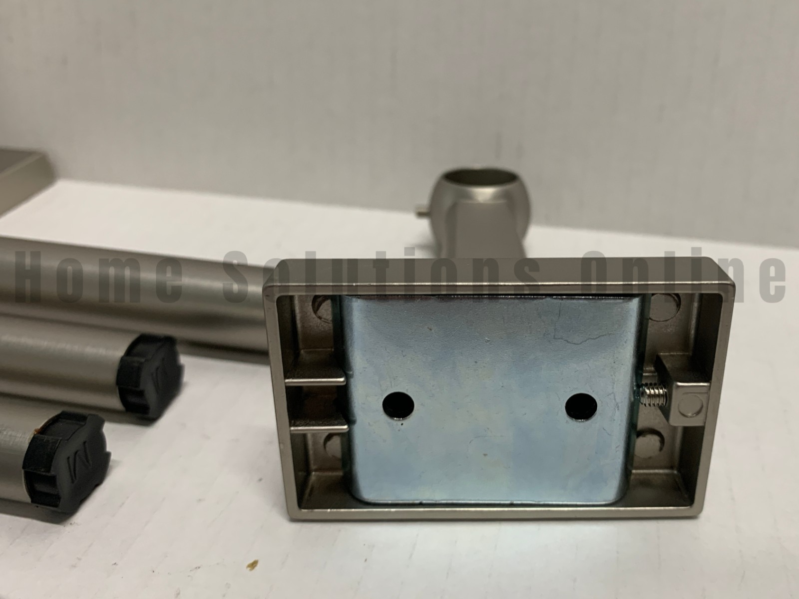 Pottery Barn Standard Curtain Rod Wall Bracket Pewter 0.75″ 28-48 #R6000 READ